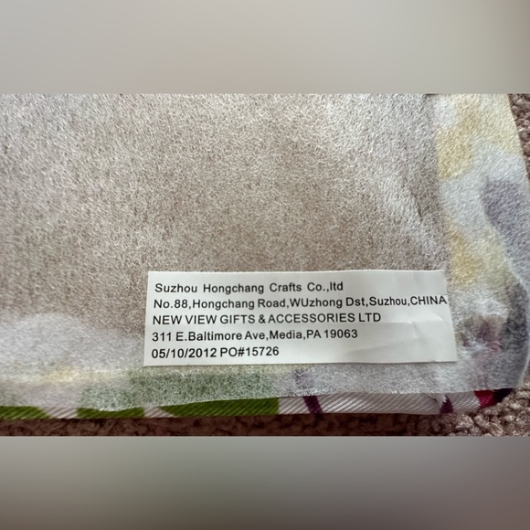 Fabric Memory Memo Board Hanging Wall Art Decor Buttons & Criss Cross Ribbons - Picture 16 of 16